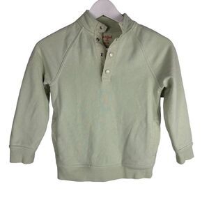 Cat & Jack Mock Neck Snap Front Pullover size 6/7